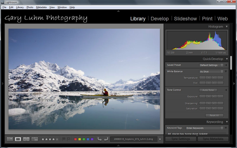 Lightroom Library