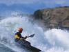 Kayak surfer Scott Ligare: 1st place Manufacturer\'s Rodeo.