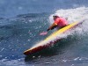 Kayak surfer Gina Troiani: 1st place Women\'s High Performance.