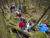 First day hike on Hurst Island
