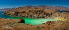 Honeymoon Cove, Sea of Cortez,  Baja, Mexico.