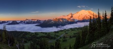 Sunrise at Sunrise, Mt. Rainier NP.