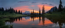 Reflecting Tipsoo, Mt. Rainier NP.
