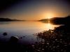 Prince William Sound. Sunrise on Prince William Sound, Alaska.