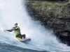 Jim Grossman. On a Wave Ski.