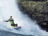 Jim Grossman. On a Wave Ski.