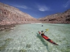 Ensenada Grande. On Isla Partida Sur, a popular kayak camp destination near Espiritu Santo, north of La Paz. We anchored in the bay for the night. Baja, MX.