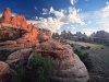 The Needles. The light was rapidly closing out as I made this next-to-last image of the day. Needles District, Canyonlands National Park.