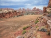 The Needles. On the hike to Spanish Bottom, overcast skies created this soft-light interpretation. Needles District, Canyonlands National Park