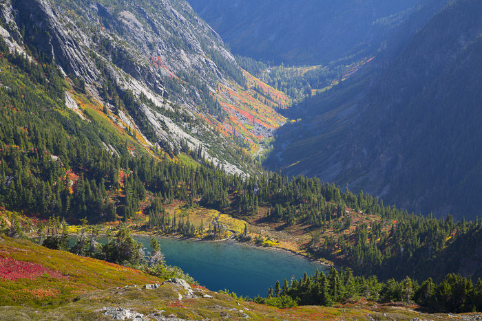 Doubtful Lake and Stehekin Valley, from Sahale Arm, North Cascade NP, Washington State. Canon 5D III, 24-105mm f/4L @75mm, f/9, 1/20sec, iso100.