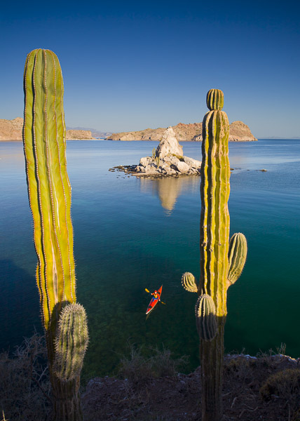 This image was on the shot/sketch list for my 2006 trip, a kayaker