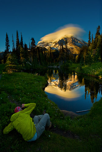 Indian Henry's Hunting Ground, Mt. Rainier National Park. Canon 5D, 17-40mm f/4L @17mm, f/11, 1/80sec, iso400.