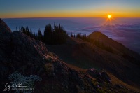 Sunrise at Deer Park.
